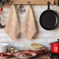 thumbnail image 6 of Orange Ombre Kitchen Towels Set of 4, Farmhouse Stripes Modern Abstract Art Absorbent Dish Towels for Kitchen, Microfiber Hand Towel, Quick Drying Tea Towel for Cleaning Decorative Dishcloths, 6 of 7