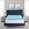 thumbnail image 4 of Healthcare SC, LLC Bodipedic Cooling Gel Swirl Memory Foam Mattress Topper Queen - 2 Inch, 4 of 6