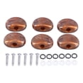 thumbnail image 2 of 6Pcs Electric Guitar Tuning Peg Key Button Plastic Semicircle Tuning Key Button Folk Classical Guitar Tuning Peg Handle Guitar Accessories, 2 of 8