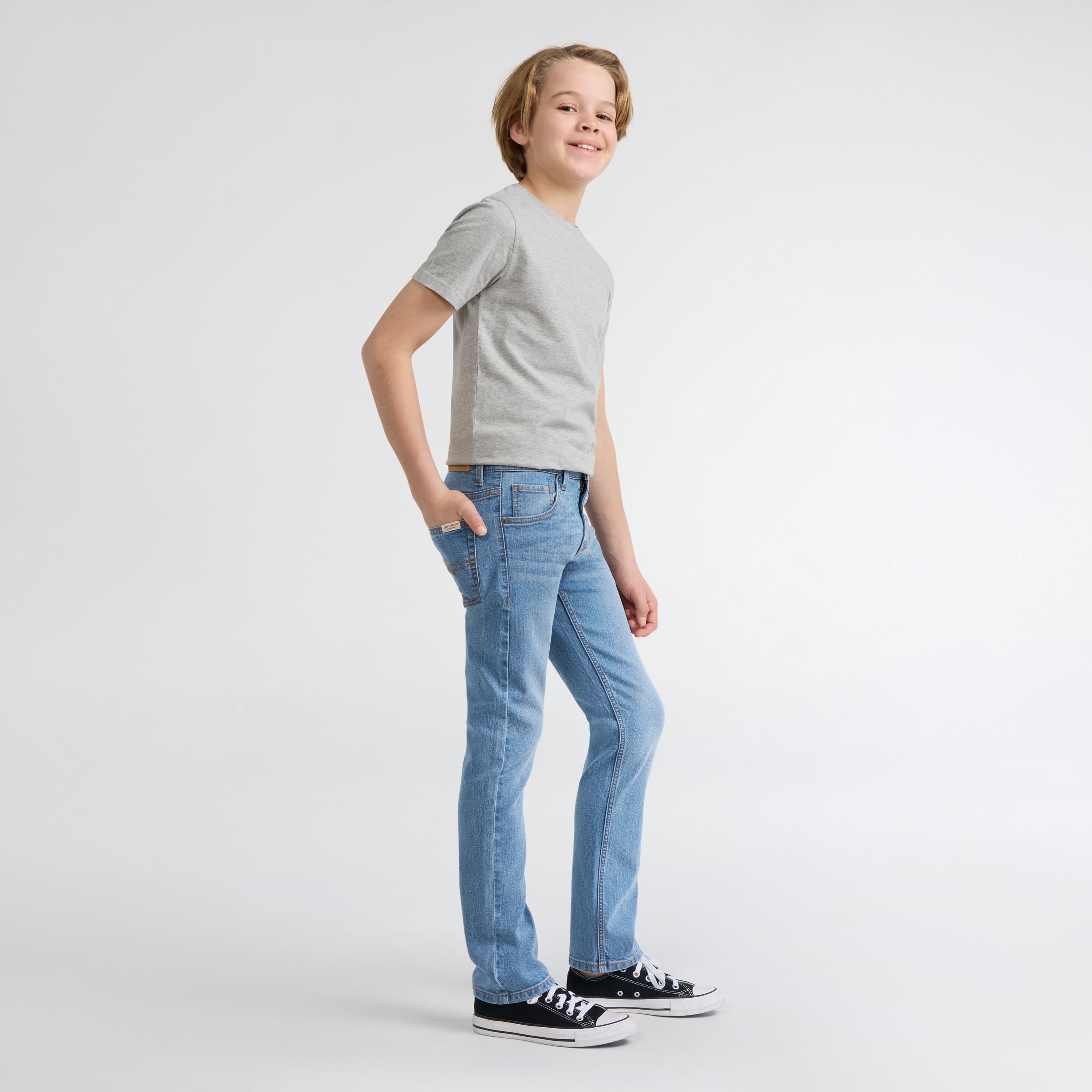 Levi Strauss Signature Boys Slim Fit Jean, Size 4-18