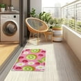thumbnail image 4 of Yayeee Doormat for Indoor Entrance 32" x 20" Non Slippery Floor Rug, Floral Raspberries, 4 of 8