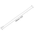 thumbnail image 3 of Uxcell 150mm Long Spray Painting Stainless Steel Wire Keyring Loop White 4 Count, 3 of 5