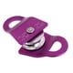 thumbnail image 3 of Aleación Rock Tree Climbing Side Swing Polea 20KN Montañismo Rescate Arborist Equipo Hardware Bloque exterior Accesorio Púrpura 1 pieza sidaley OD002823-01, 3 of 7