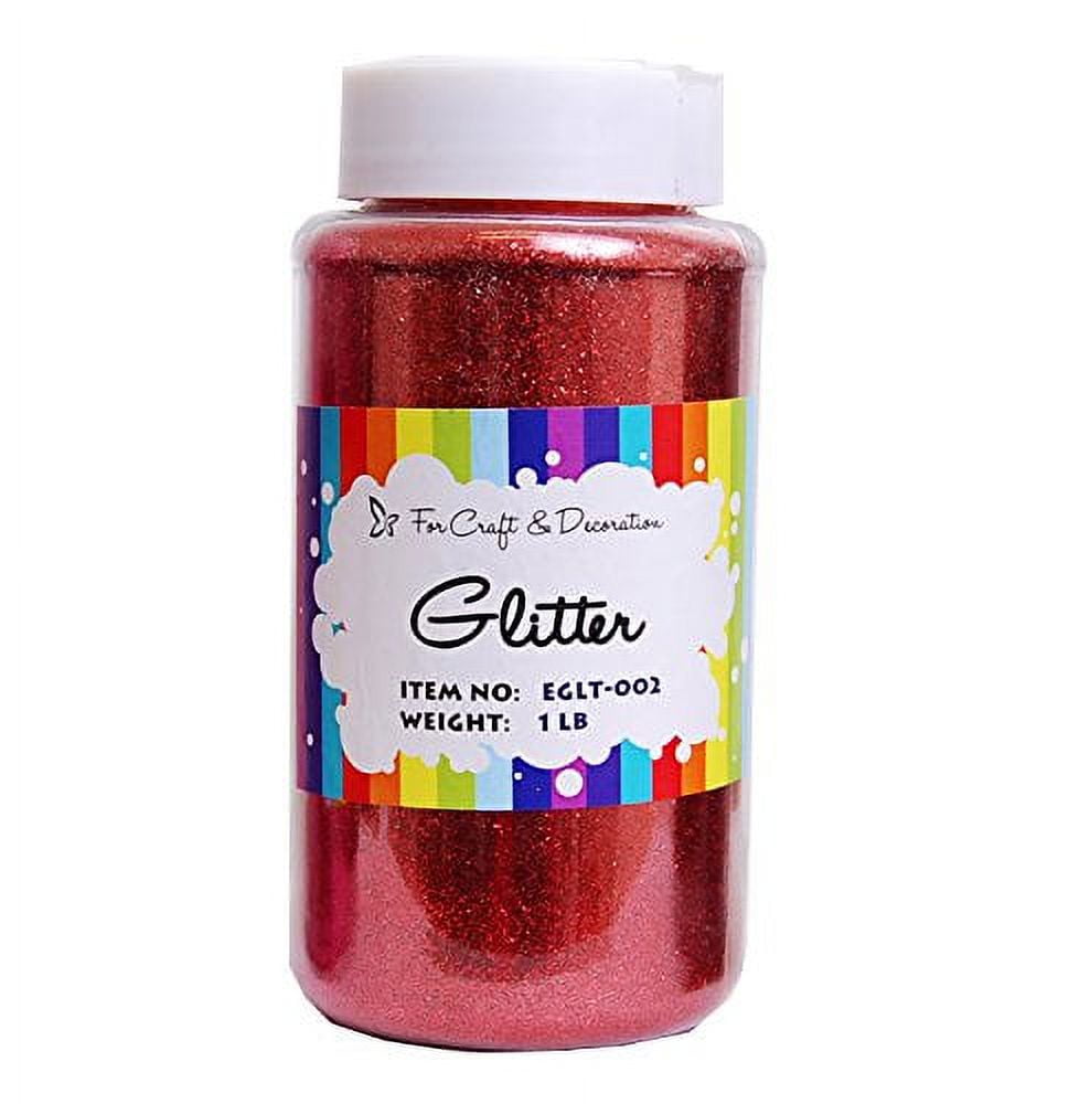 Craft and Party, 1 pound bottled Craft Glitter for Craft and Decoration -  Walmart.com, image size:988x1000