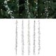thumbnail image 4 of 2024 Stairs Leaves Branches Wedding Party Hanging Wreath Pine Cones Vine Artificial Red Berries Christmas Decorative Garland, 4 of 5