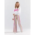 thumbnail image 2 of Wrangler Women's Wrangler&Reg; X Barbie&Trade; High Rise Striped Wanderer Stretch Multi 28W x 34L, 2 of 4