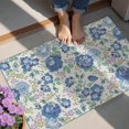 thumbnail image 4 of Pioneer Flower Floral Print Pattern Door Rugs,Washable Non Slip Door Mats Indoor,Decorative Door Mats,Entry Mat Indoor for Entrance,Bedroom,Kitchen,Bathroom,20"x32", 4 of 6