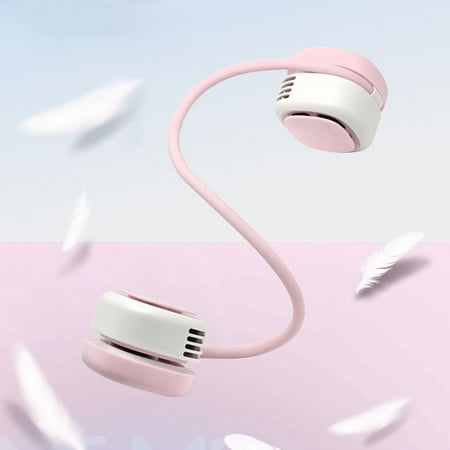

Gbifzutdjp Fans Foldable Bladeless Personal Fan Lightweight Usb Rechargeable Mini Pocket Fan with 360° Adjustable Flexible Hose for Women Men Kids
