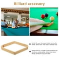 thumbnail image 3 of 2pcs Wood Billiard Ball Rack Vintage Billiard Diamond Rack Table Pool Ball Rack, 3 of 7