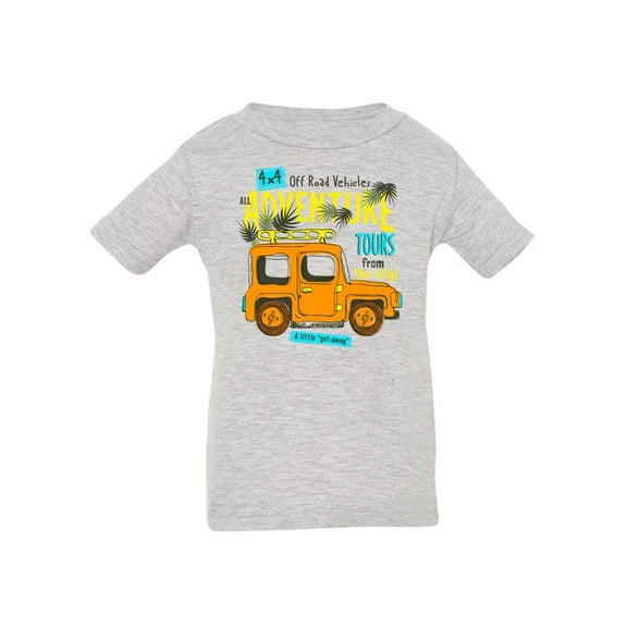 All Adventure Tours T-Shirt Infant -Image by Shutterstock, 18 Months