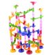 thumbnail image 2 of Marble Run 105 Piezas Completas - 75 Piezas de Plástico Translúcido + 30 SM SunniMix Pistas de mármol, 2 of 8
