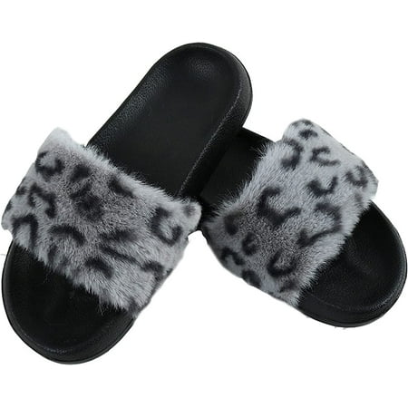 

PIKADINGNIS Women s Sandals Summer Sandals Leopard Print Sandals Open Toe Home Sandals Bathroom Sandals Beach Slippers