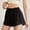 *Black, variant on ClodeEU Women's 2 in 1 Quick Dry Athletic Shorts,Loose Fit Casual Bottoms with Anti Exposure Liner and Elastic Waist Light Blue,Womens Plus M