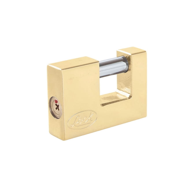 Candado de acero Lock Tetra 80mm Brillante L22C80TLBB