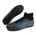 thumbnail image 3 of Botas de fútbol de tobillo alto para hombre, calzado deportivo antideslizante para entrenamiento de césped, TF/FG, venta al por mayor, interior, 3 of 5