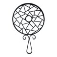 thumbnail image 1 of Salvamanteles de hierro vintage decorativo rústico para decoración de encimera de mesa de comedor grande, 1 of 9