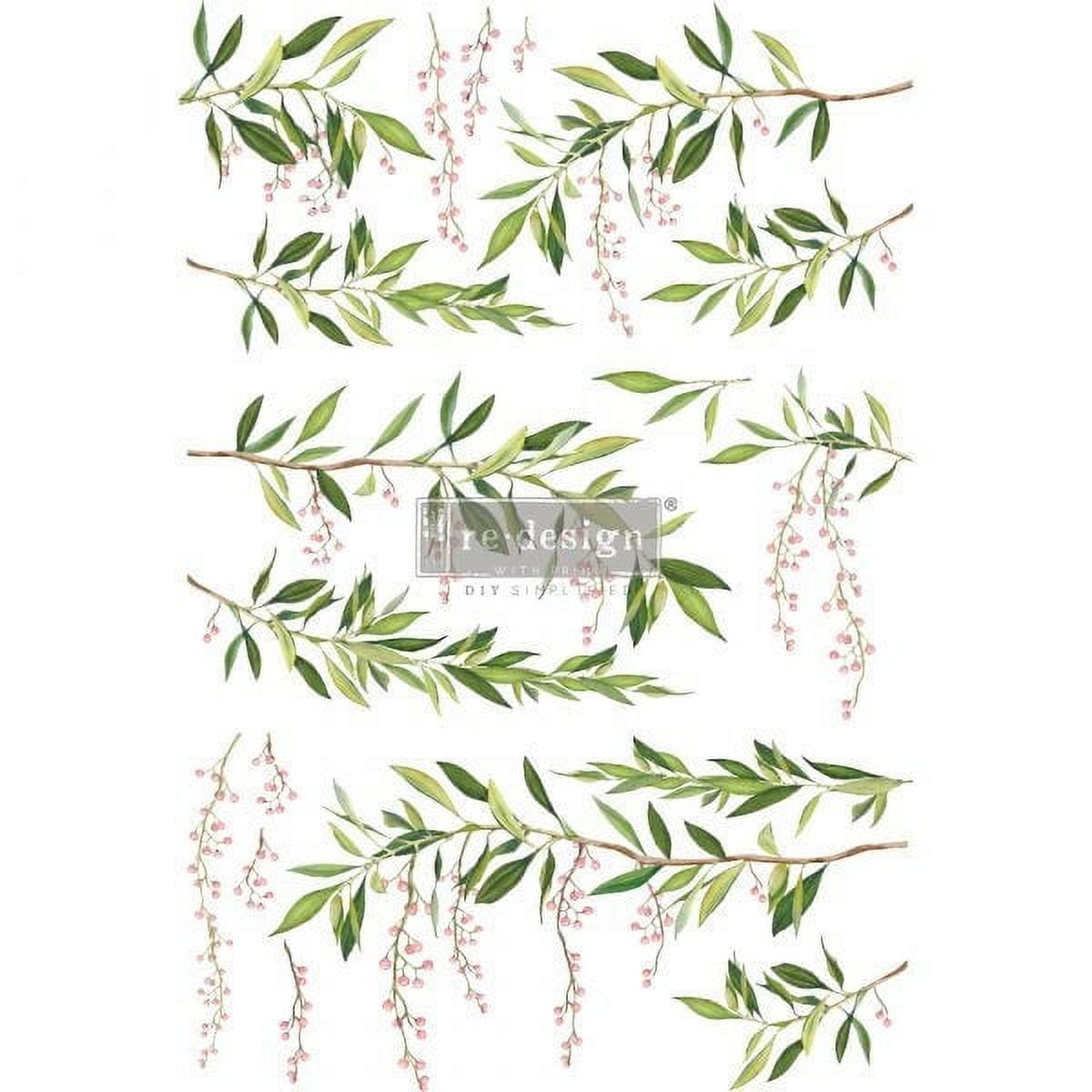 Redesign With Prima Redesign Decor Transfers - Sweet Dreams - Total Sheet Size 24x35, Cut Into 2 Sheets / Rub-Ons Upc 655350642983