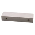 thumbnail image 3 of CRL FA11BN Brushed Nickel Rectangular Interior Shower Shelf Clamp, 3 of 9