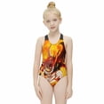 thumbnail image 3 of Fairy Tail Swimwear Kids' One-Piece Swimsuit Quick-Dry Cute Printed Girls' Swimwear Bathing Suit for Beach & Pool 6-7Y(110cm), 3 of 8