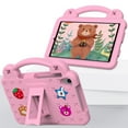 thumbnail image 7 of Kids Case for Walmart Onn 8 Inch Tablet 2024 Model (100135923), Onn 8 Inch Case, Kids Friendly Shockproof Cute Design Handle Stand Protective Rugged Tablet Case for Onn 8 inch Gen 4 2024, Pink, 7 of 7