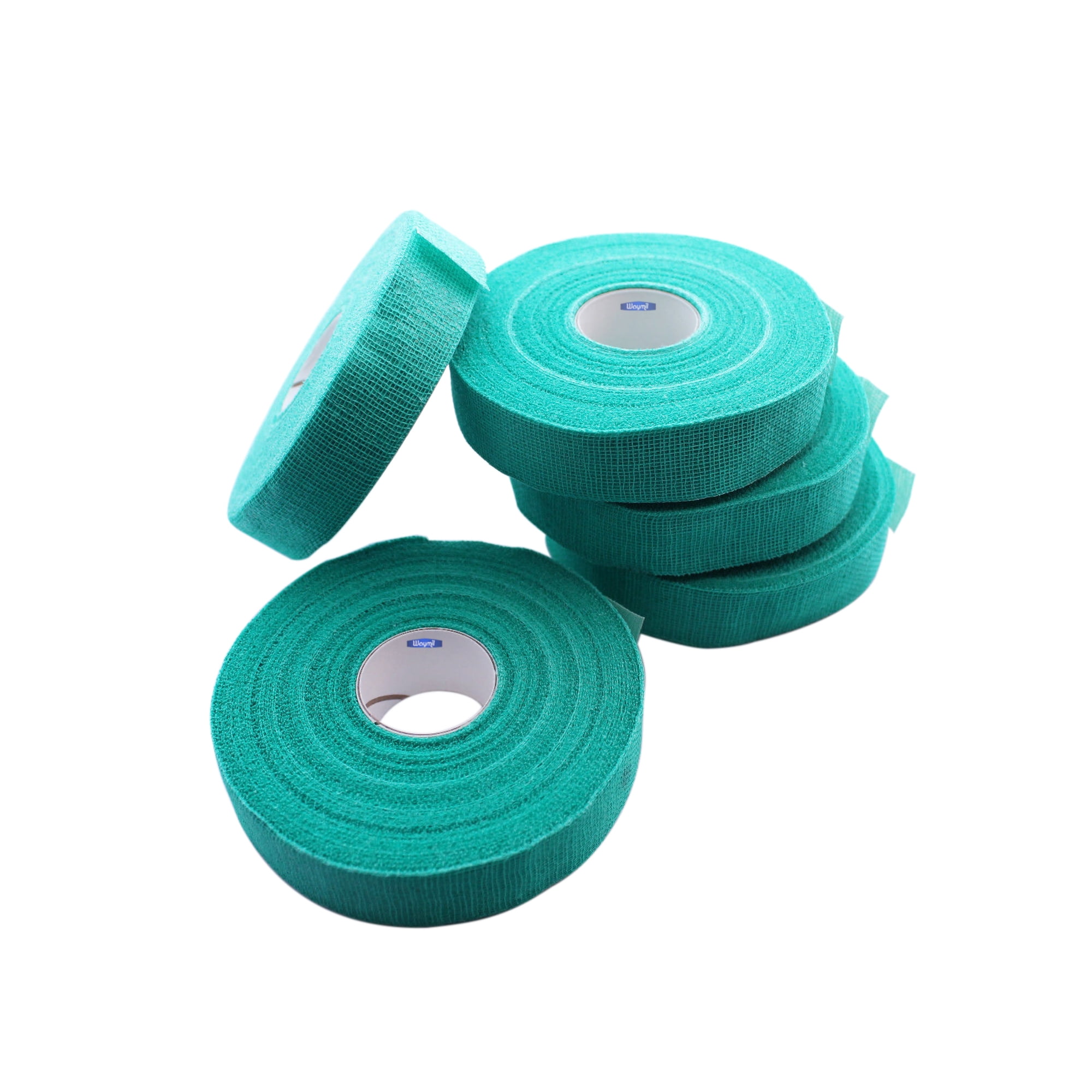 Safety Finger Tape Self Adhesive Gauze 3/4"X90 Feet Green Pack 5 Rolls Jewelry