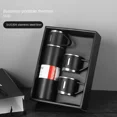 thumbnail image 4 of Thermos isolé avec trois veds, conservation chaude et froide de 24 heures, emballage cadeau en acier inoxydable, 4 of 6
