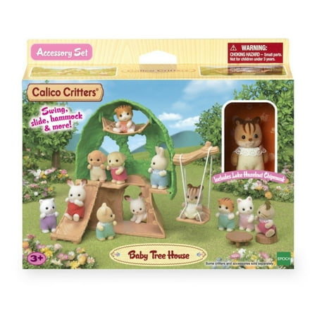 - Calico Critters Baby Tree House Accessory Set - Doll House