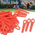 thumbnail image 4 of Cuchilla de Plástico Ganfancp 40Pcs Cortadora de Reemplazo para Césped Jardín Cultivo Strimmer, 4 of 7