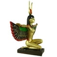 thumbnail image 2 of Winged Isis Egyptian Goddess Statue Deity Mythology, 2 of 5