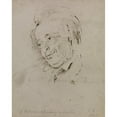 thumbnail image 2 of George Richmond 12x14 Black Ornate Wood Framed Double Matted Museum Art Print Titled: Samuel Palmer (1828), 2 of 5