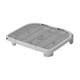 thumbnail image 5 of Alfombrilla para arenero de gato, alfombra para suelo resistente a los arañazos, alfombrilla atrapa arenero para gatos para interiores gris, 5 of 9