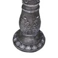 thumbnail image 3 of 24.4 Inch Height Outdoor Bird Bath - Fibre Reinforced Concrete Large Bird Bath Stylish with Modern Pedestal for Garden, Patio, Lawn, Backyard, 3 of 8