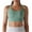 Army Green, variant on ZyeKqe Womens Sports Seamless Scoop Neck Yoga Bras Criss Corss Back Liftup Lightweight Quick Dry Workout Gym Running Bras