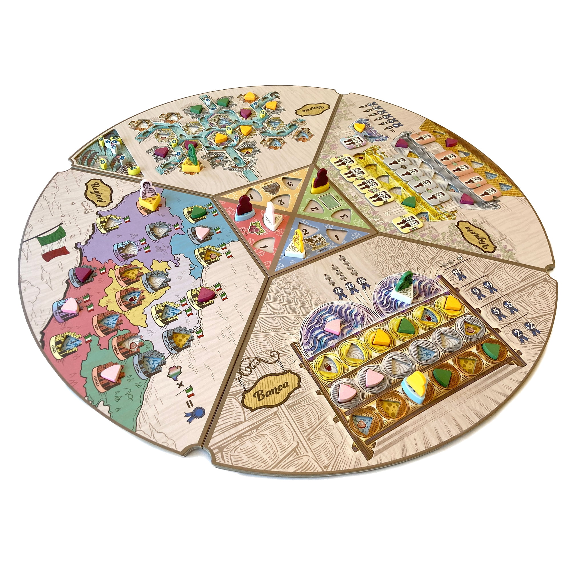 Formaggio Strategy Board Game for Ages 14+, from Asmodee