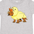 thumbnail image 4 of Inktastic Easter Duck Triceratops Boys or Girls Toddler T-Shirt, 4 of 5