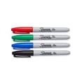 thumbnail image 1 of Rotuladores permanentes Sharpie Fine Point, colores surtidos, paquete de 4, 1 of 2