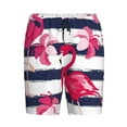 thumbnail image 4 of Fotbe Pink Flamingos Pajama Shorts for Men, Men's Pajama Bottoms, Sleepwear,Short Pajama Pants-4X-Large, 4 of 9