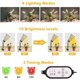 thumbnail image 2 of 2020 new 80 leds 4 heads plant lamp auto timing on/off led grow light for seedlings succulents orchid, 2 of 4