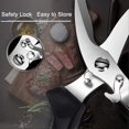 thumbnail image 5 of Kitchen Scissors, Poultry Shears ,sharp Utility Multipurpose Cooking Shear,stainless Cutting Food Chicken, 5 of 5