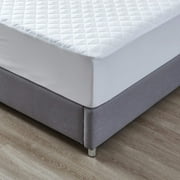 Elif Mattress Protector Fitted Waterproof Cooling Quilted Cover, Twin