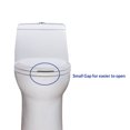 thumbnail image 6 of WinZo ES001 Elongated Plastic Toilet Seat Soft Close in White with Top Mount Bolts,Easy Install, 6 of 6