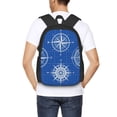 thumbnail image 6 of Daiia Compass Backpack for Men and Women -Durable Backpack Large Capacity, Water-Resistant Bag with Adjustable Straps and Laptop Compartment, 6 of 9