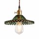 thumbnail image 1 of REMAKE E27 Industrial Vintage Ceiling Light Retro Glass Ceiling Lamp Lampshade for E27 Lamps Industrial Ceiling Light Ceiling Lamp (Green), 1 of 4