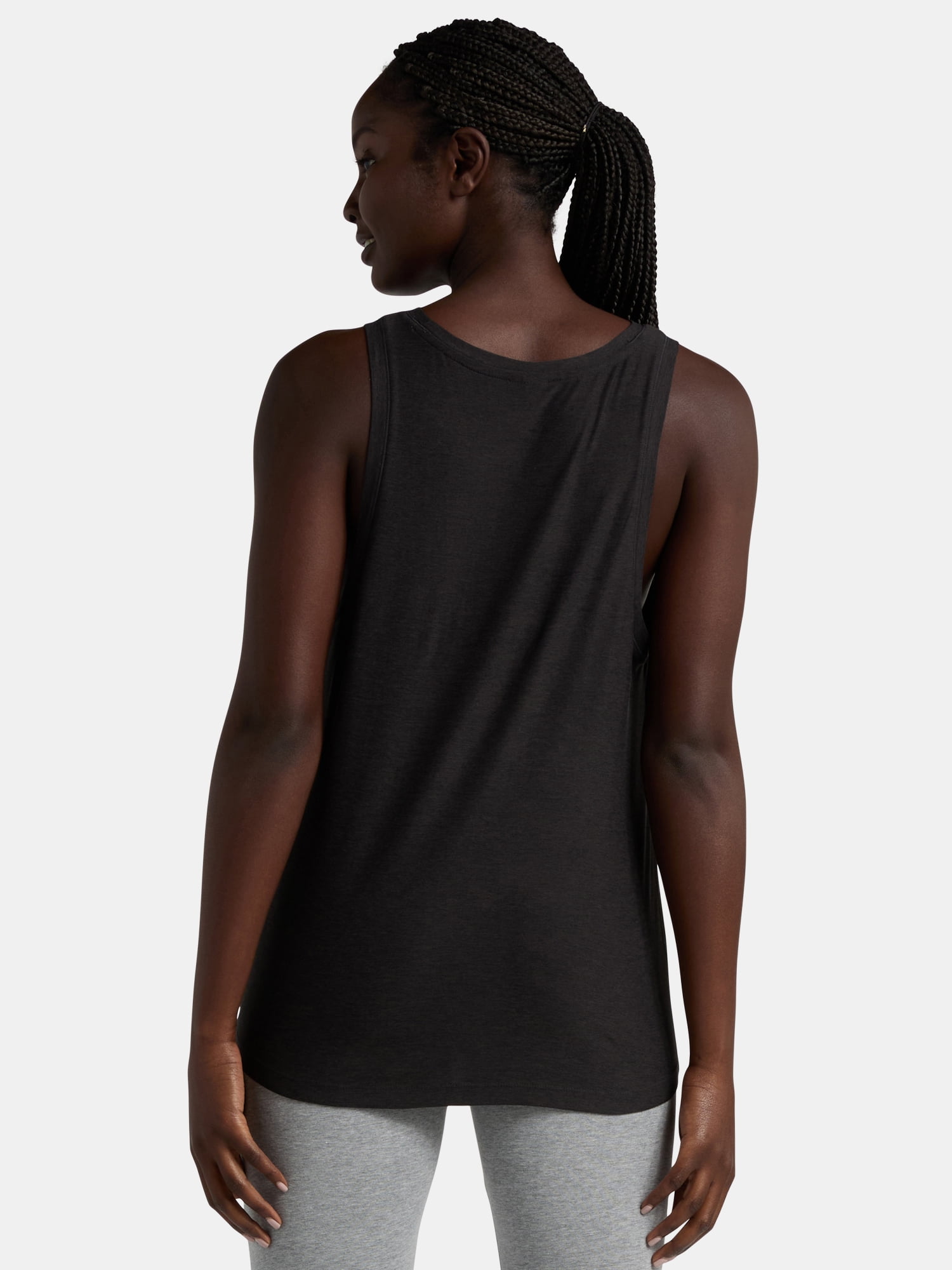 Athletic Works Women’s and Women's Plus ButterCore Performance Tank Top, Sizes XS-4X