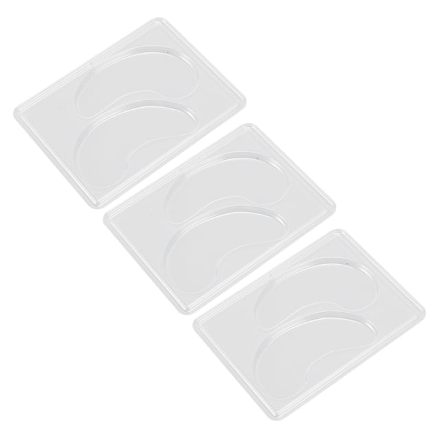 Eye Patch Molds Tray, Eye Patch Mold Easy Using Compatibility Wide Application Plastic Transparent 24 Pairs for Travel