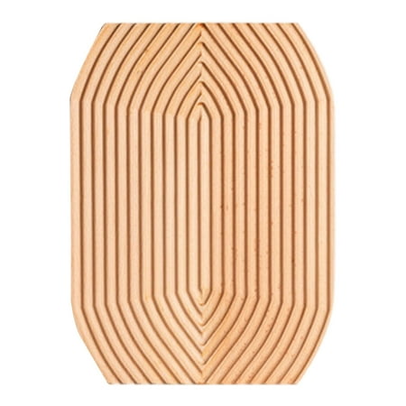 

HESITONE Wood Bread Board Rustic Vintage Food Serving Trays Water Ripple Charcuterie Board Dinner Plate Dishes for Kitchen Valent