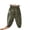 Army Green, variant on LYMAYTER Toddler Cargo Pants Boys Elastic Waist Comfortable Lightweight Spring Summer Trousers 2-9Y