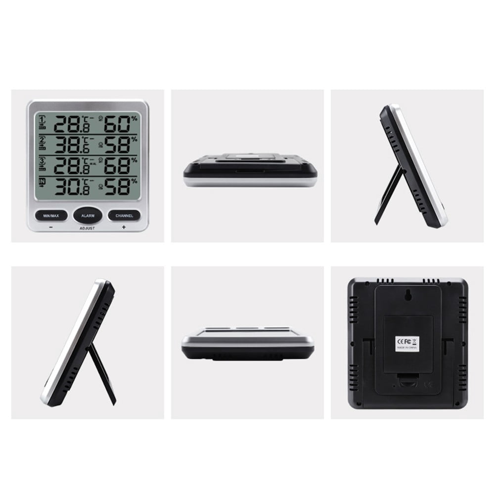 Wireless Electronic Thermometer Indoor Outdoor Hygrometer Weather Station