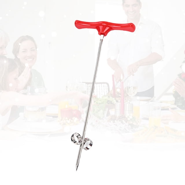 MERRYHAPY 1 Set Fruit Spiral Cutter Tool Red Professional Design for Home Cooking
