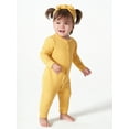 thumbnail image 2 of Modern Moments by Gerber Baby Girl Coveralls, 2-Pack, Sizes Newborn-24M, 2 of 9